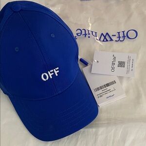 Off-White Royal Blue Cap